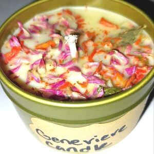 𝅺HAND crafted ZEN-ME CANDLE-GENEVIEVE